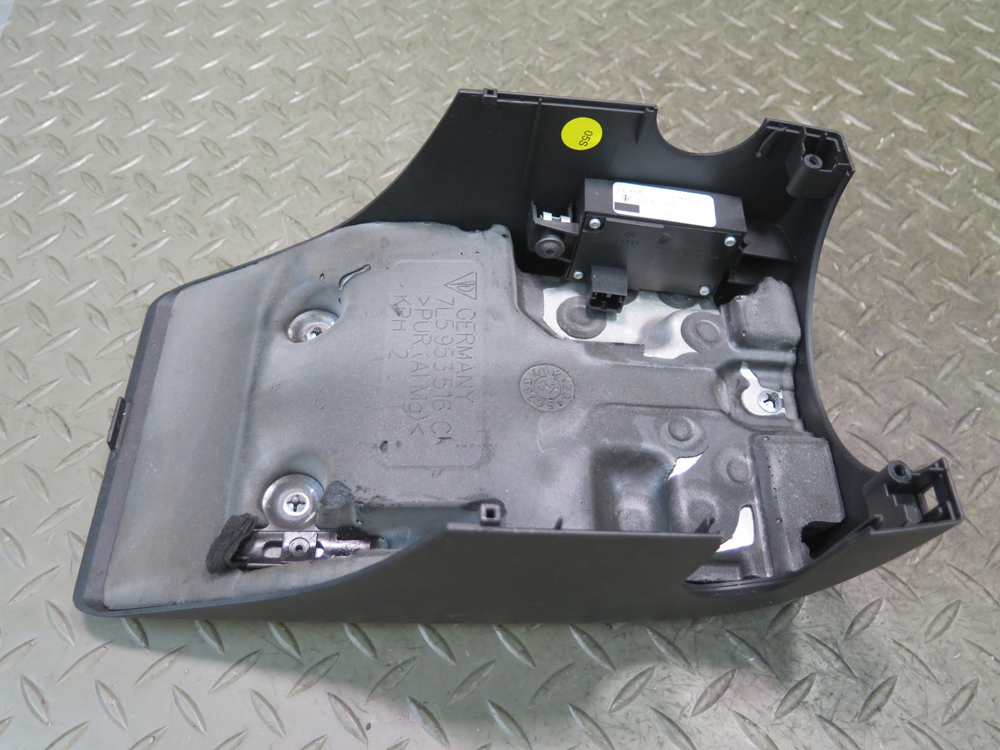 2003-2010 Porsche Cayenne 957 Steering Column Upper & Lower Trim Panel w Switch
