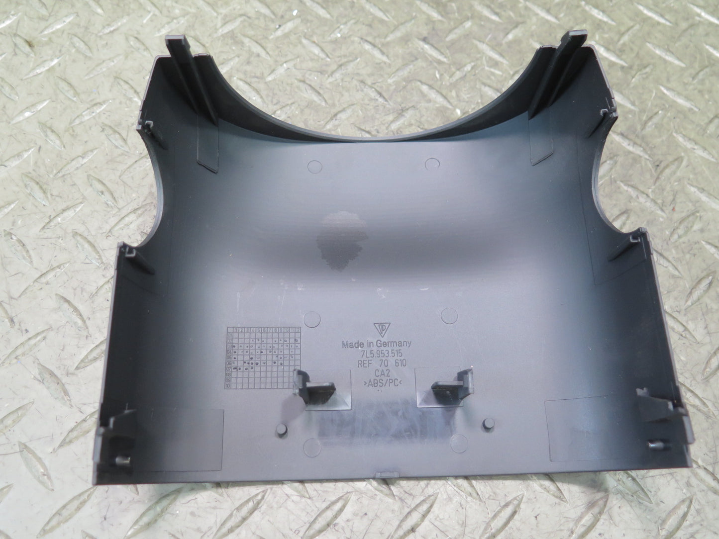 2003-2010 Porsche Cayenne 957 Steering Column Upper & Lower Trim Panel w Switch