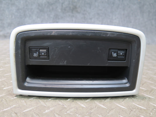 2003-2010 Porsche Cayenne 957 Rear Center Console Trim Panel Heated Seat Switch