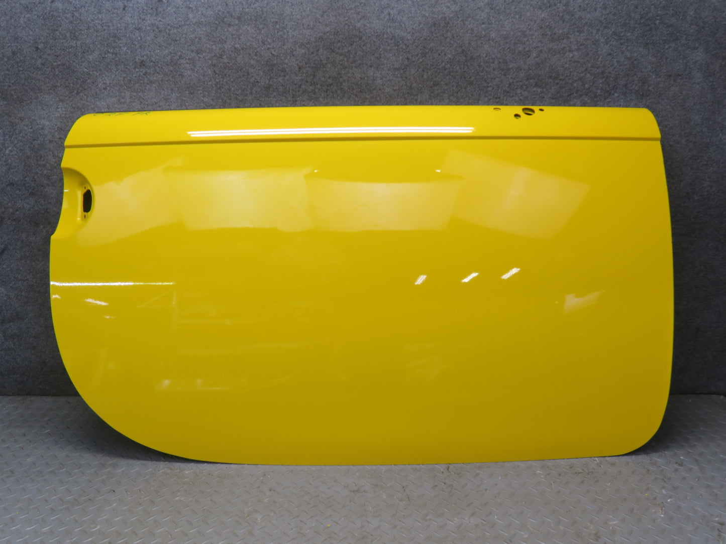 03-06 Chevrolet SSR Front Right Passenger Door Shell Cover Panel Yellow OEM