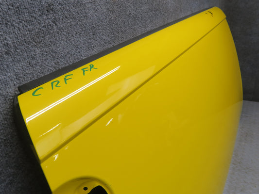03-06 Chevrolet SSR Front Right Passenger Door Shell Cover Panel Yellow OEM