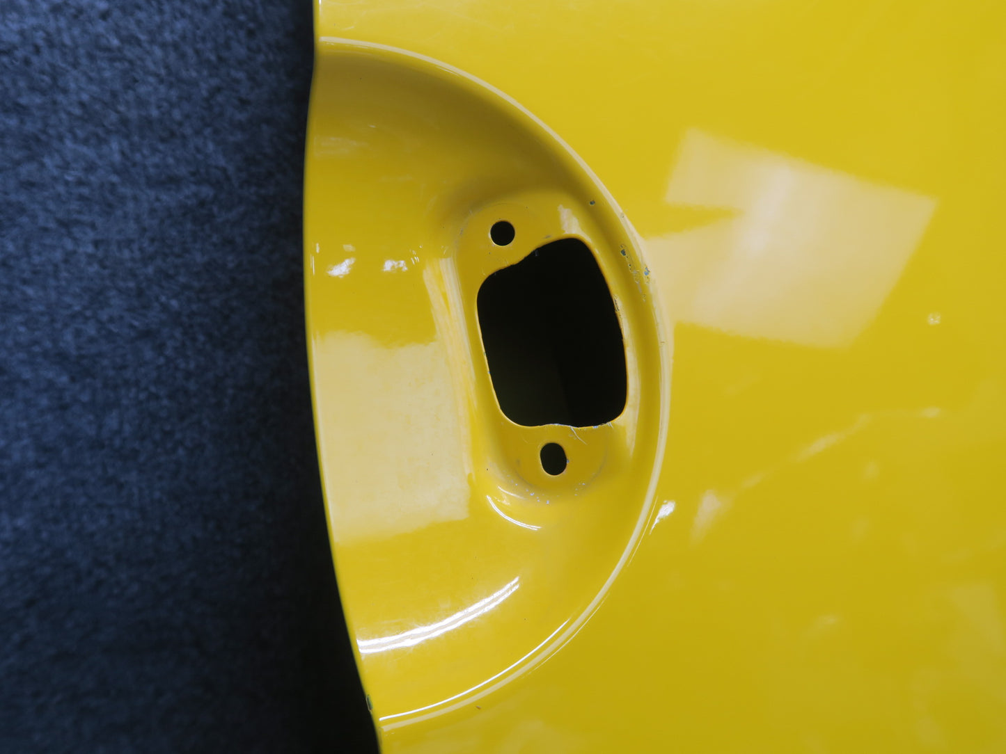03-06 Chevrolet SSR Front Right Passenger Door Shell Cover Panel Yellow OEM
