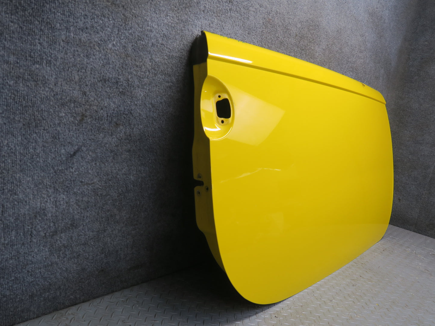 03-06 Chevrolet SSR Front Right Passenger Door Shell Cover Panel Yellow OEM