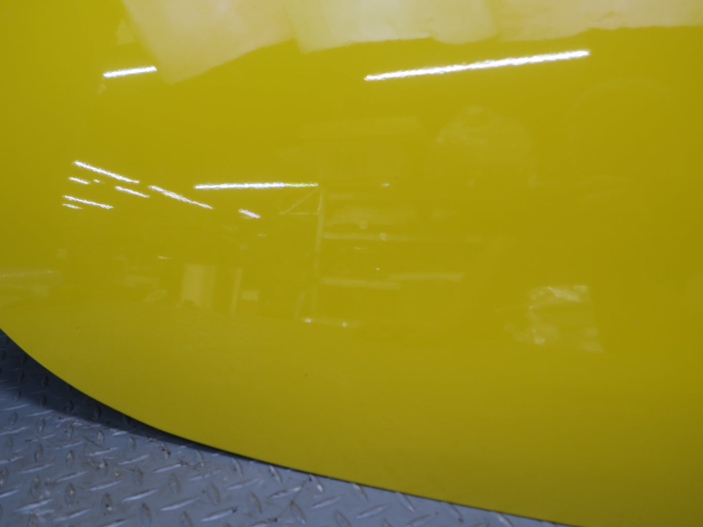 03-06 Chevrolet SSR Front Right Passenger Door Shell Cover Panel Yellow OEM