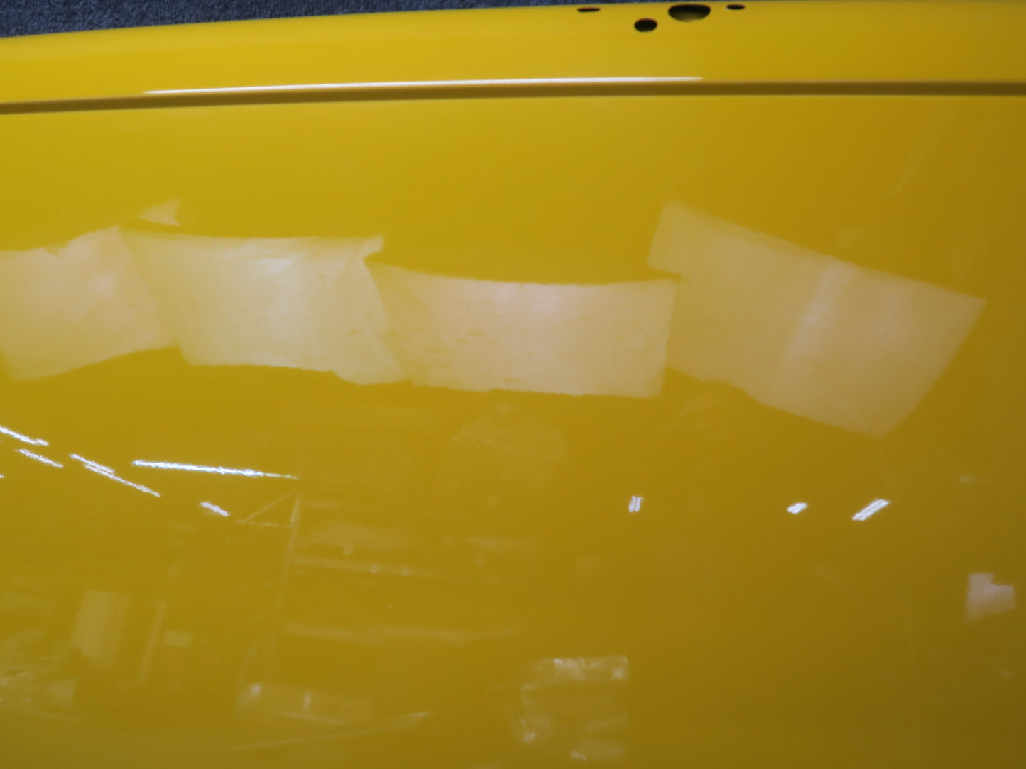 03-06 Chevrolet SSR Front Right Passenger Door Shell Cover Panel Yellow OEM