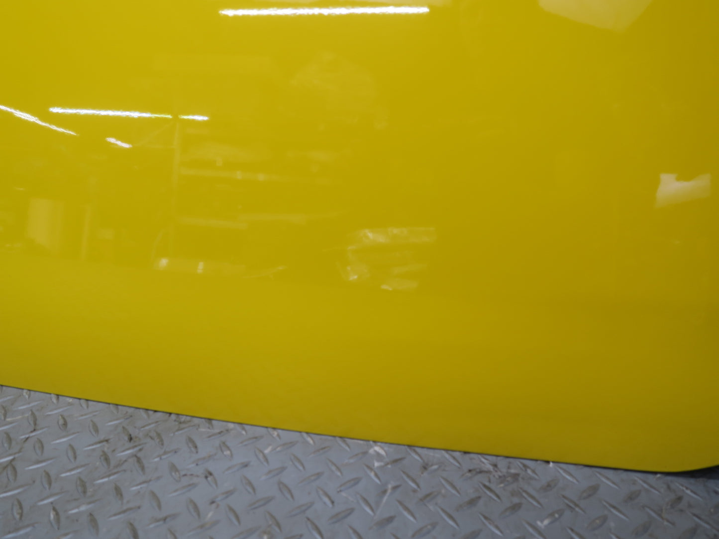 03-06 Chevrolet SSR Front Right Passenger Door Shell Cover Panel Yellow OEM