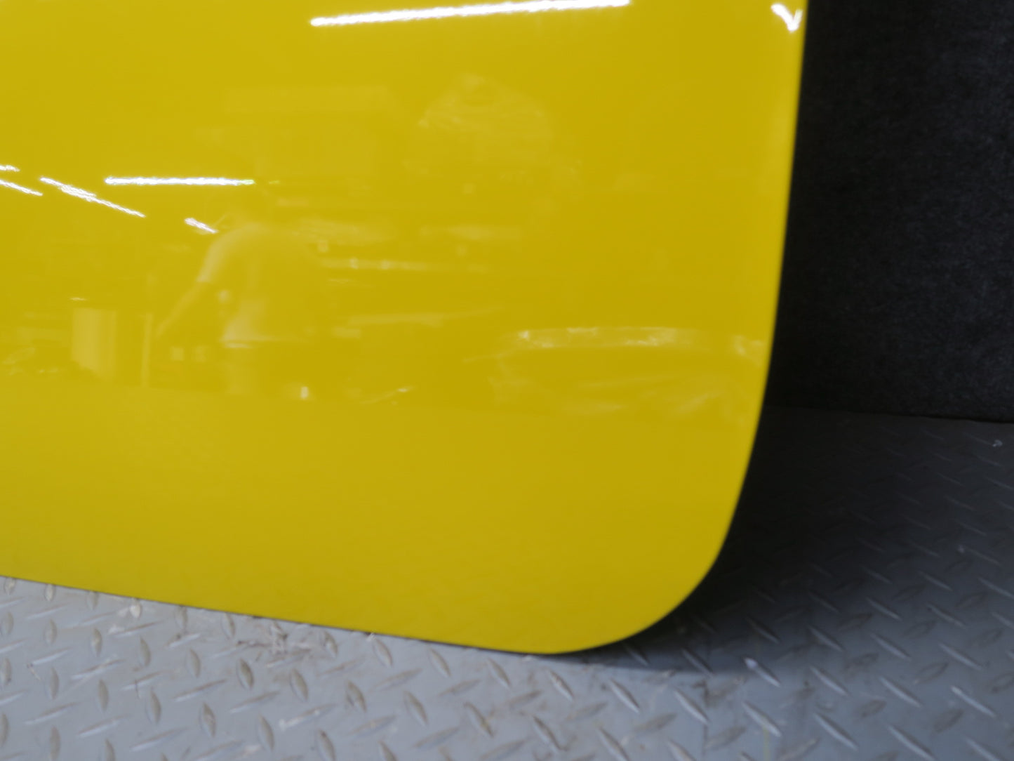 03-06 Chevrolet SSR Front Right Passenger Door Shell Cover Panel Yellow OEM