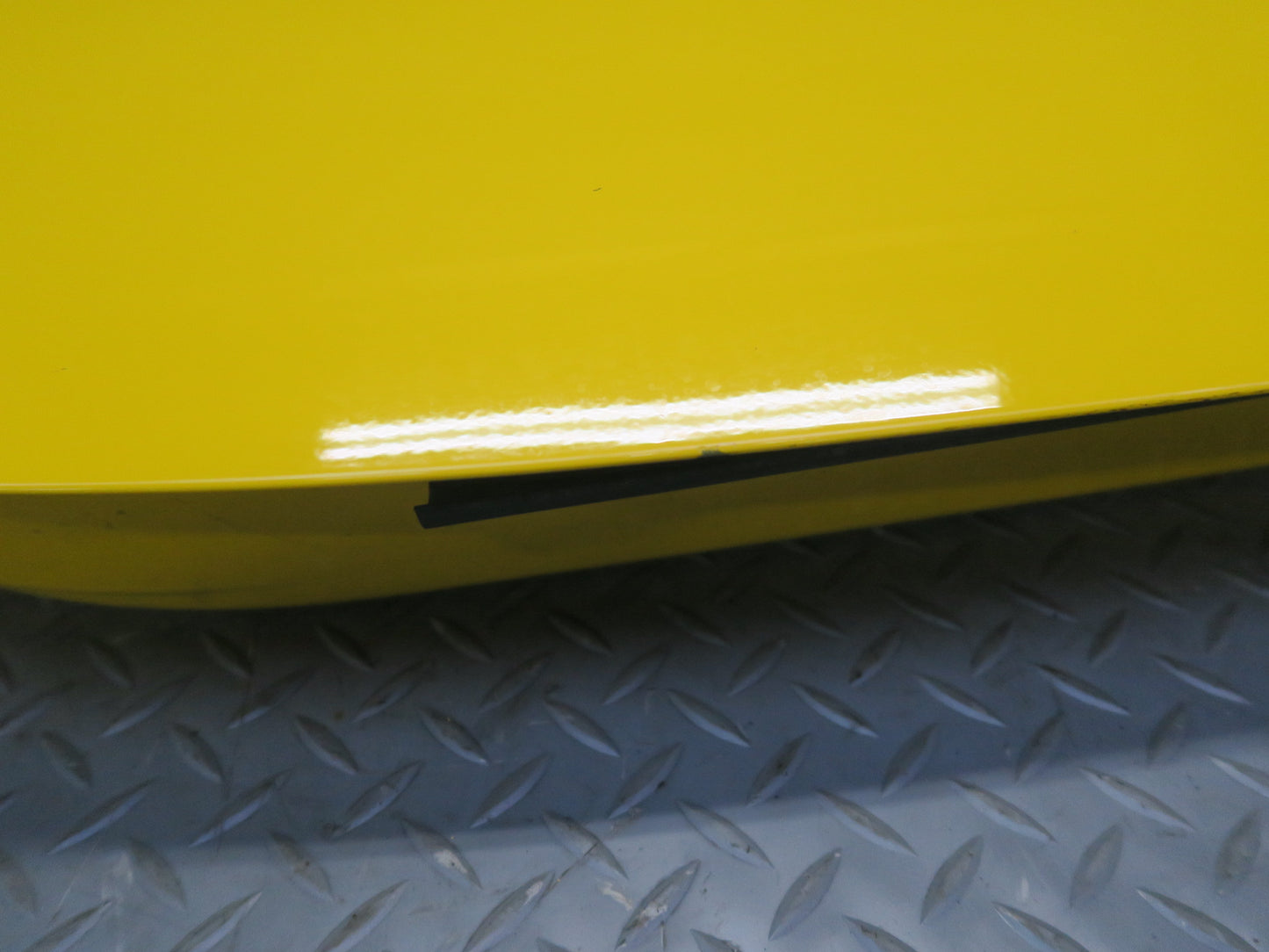 03-06 Chevrolet SSR Front Right Passenger Door Shell Cover Panel Yellow OEM