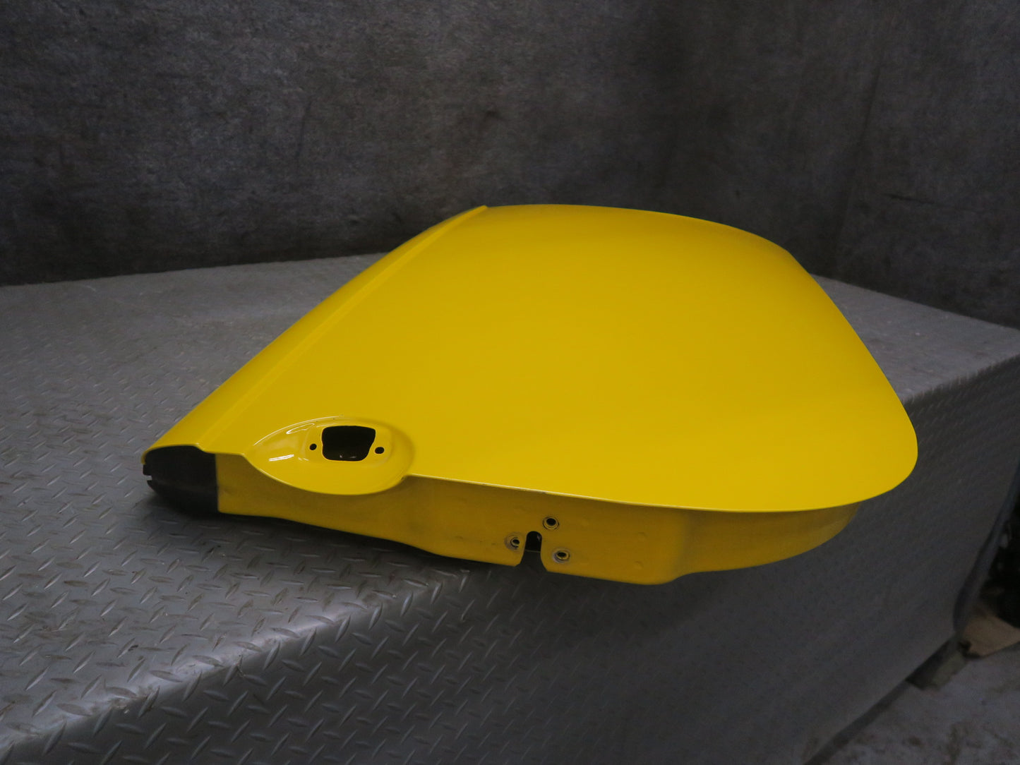 03-06 Chevrolet SSR Front Right Passenger Door Shell Cover Panel Yellow OEM
