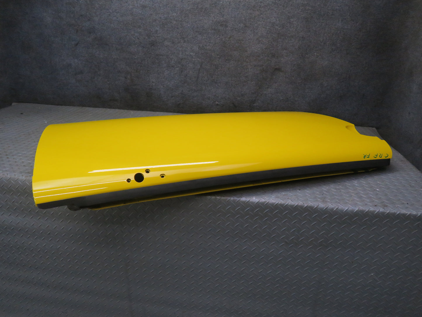 03-06 Chevrolet SSR Front Right Passenger Door Shell Cover Panel Yellow OEM