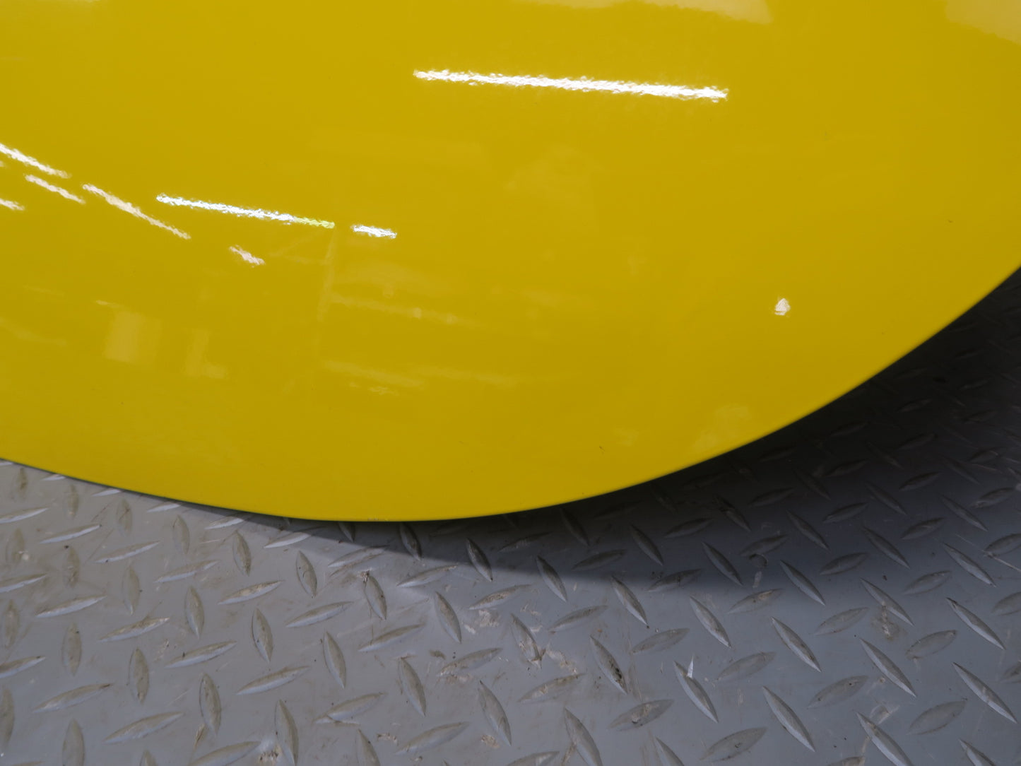 03-06 Chevrolet SSR Front Left Driver Door Shell Cover Panel Yellow OEM