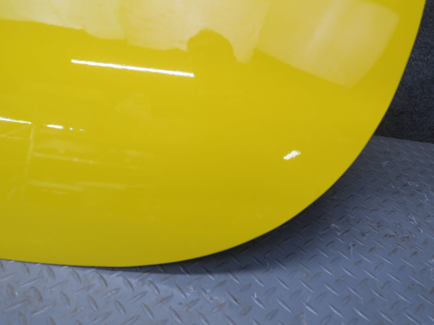 03-06 Chevrolet SSR Front Left Driver Door Shell Cover Panel Yellow OEM