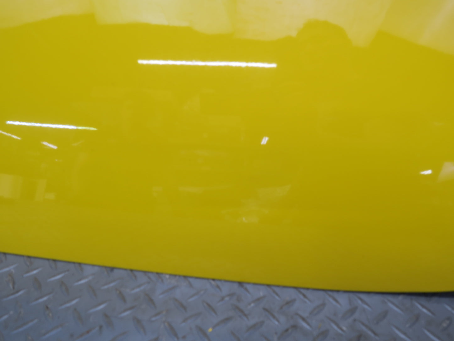 03-06 Chevrolet SSR Front Left Driver Door Shell Cover Panel Yellow OEM