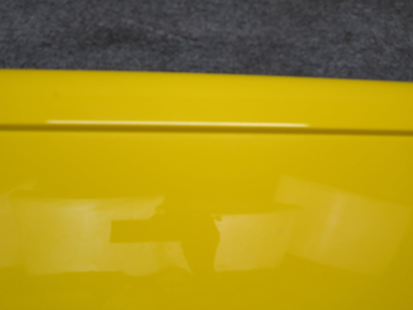 03-06 Chevrolet SSR Front Left Driver Door Shell Cover Panel Yellow OEM