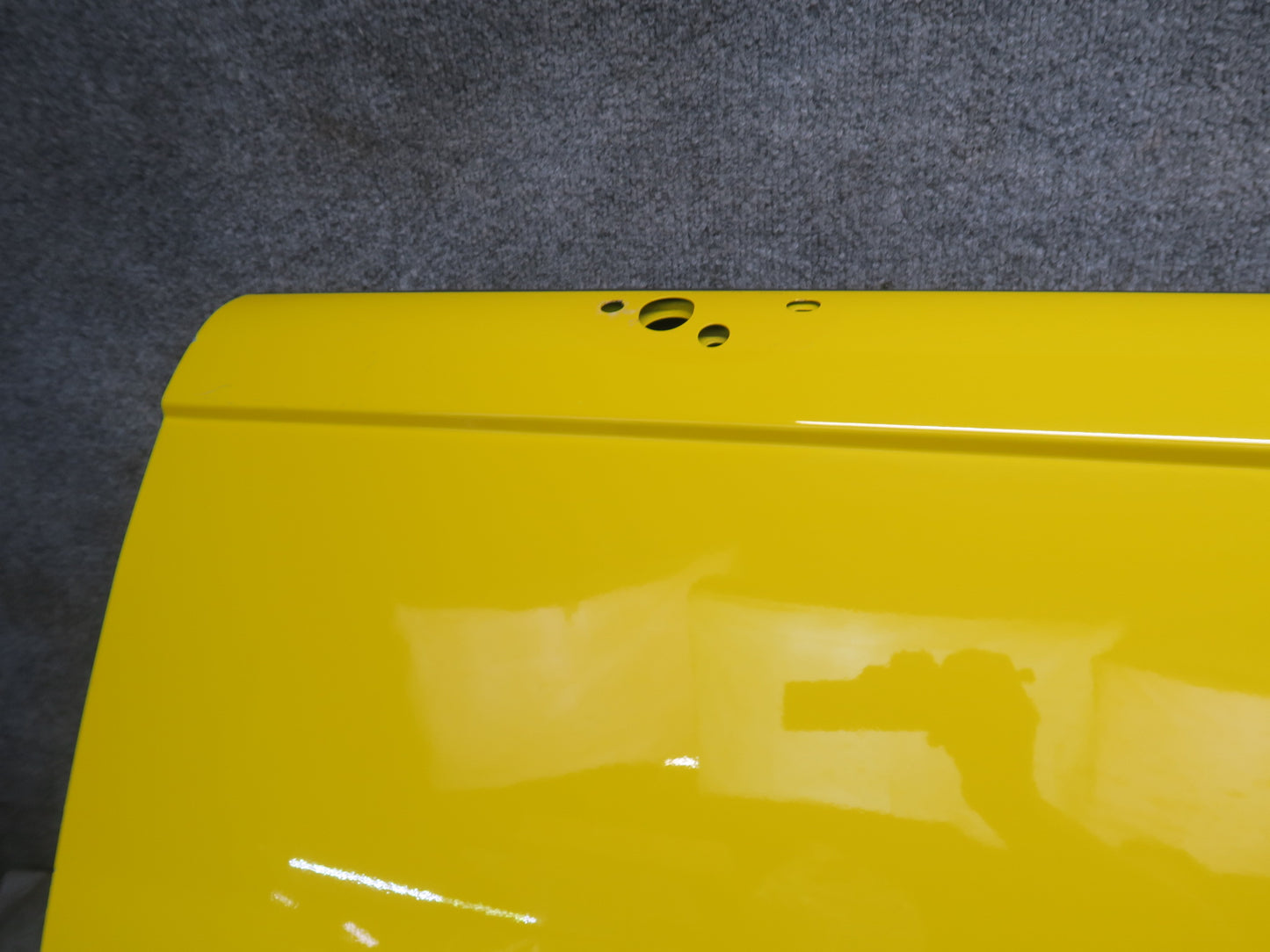 03-06 Chevrolet SSR Front Left Driver Door Shell Cover Panel Yellow OEM