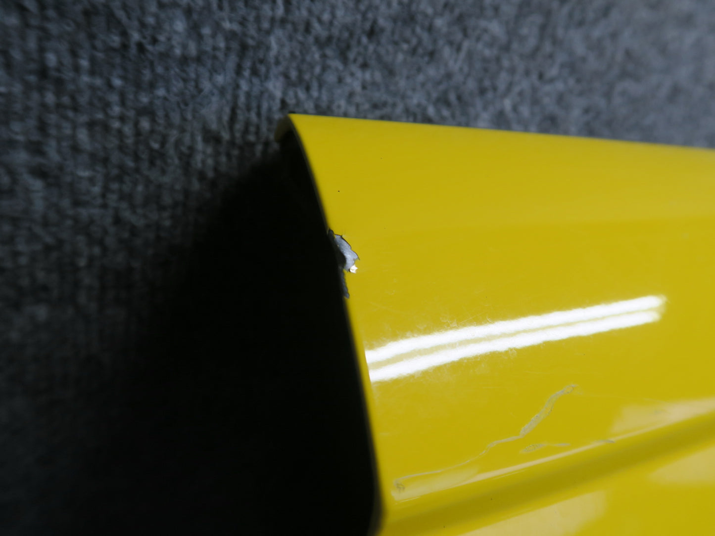 03-06 Chevrolet SSR Front Left Driver Door Shell Cover Panel Yellow OEM