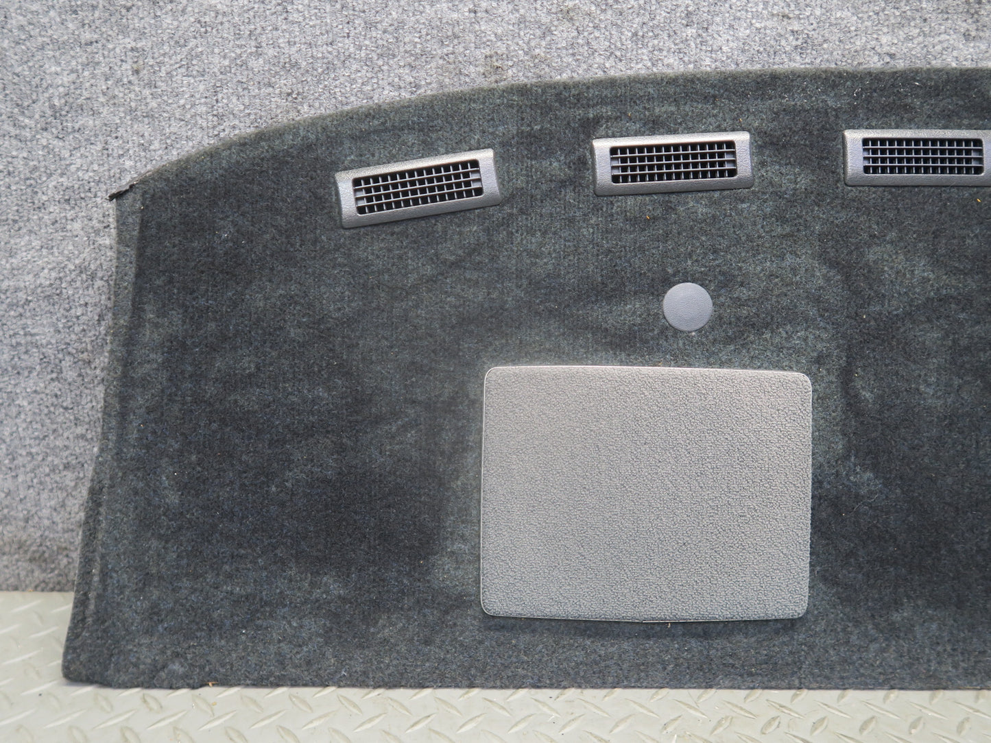 85-86 Toyota Cressida MX73 Sedan Rear Shelf Deck Trim Cover Panel Black OEM