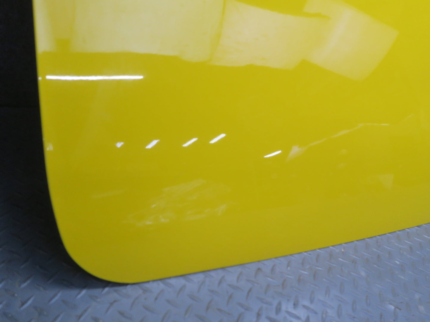 03-06 Chevrolet SSR Front Left Driver Door Shell Cover Panel Yellow OEM