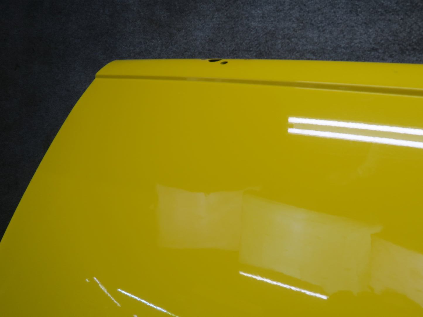 03-06 Chevrolet SSR Front Left Driver Door Shell Cover Panel Yellow OEM