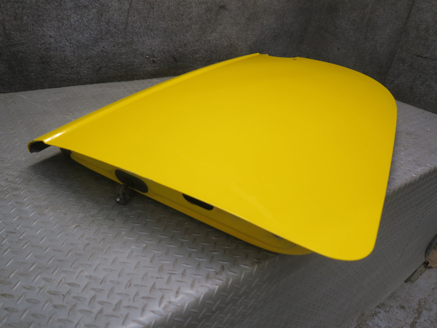 03-06 Chevrolet SSR Front Left Driver Door Shell Cover Panel Yellow OEM