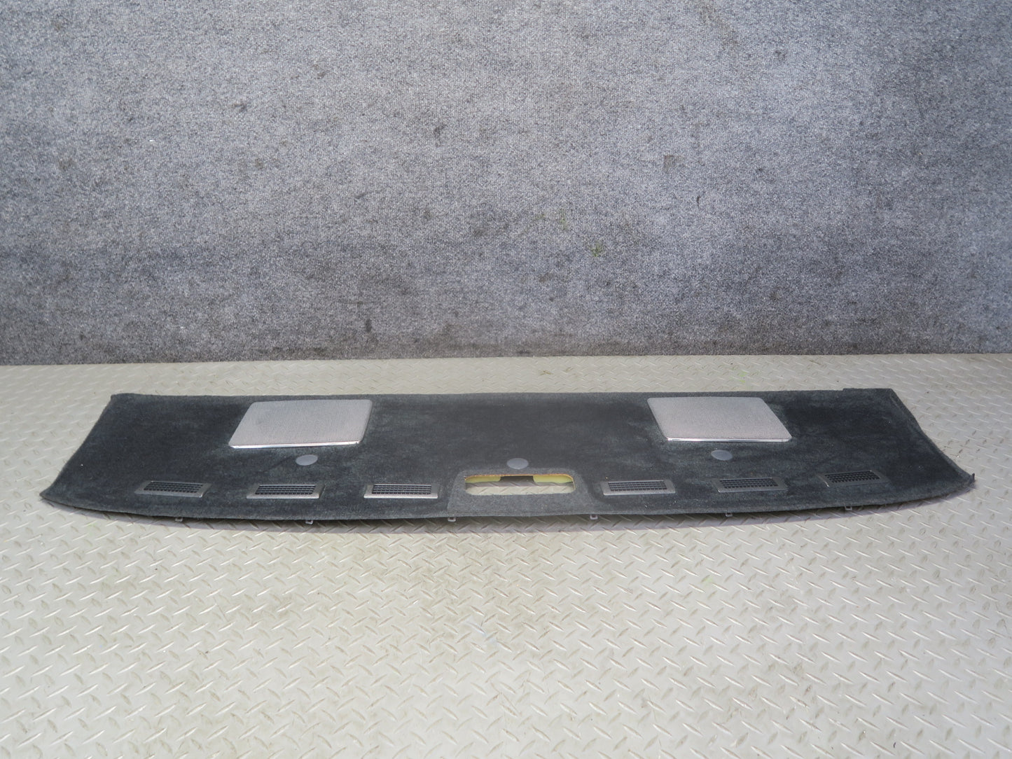 85-86 Toyota Cressida MX73 Sedan Rear Shelf Deck Trim Cover Panel Black OEM