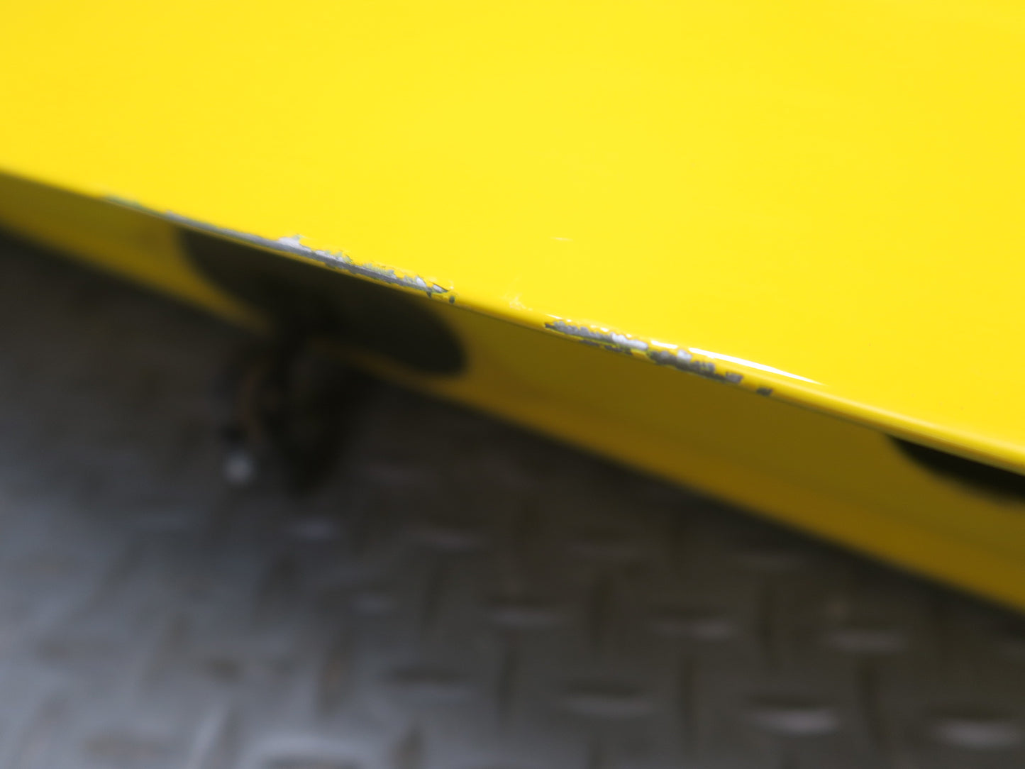 03-06 Chevrolet SSR Front Left Driver Door Shell Cover Panel Yellow OEM
