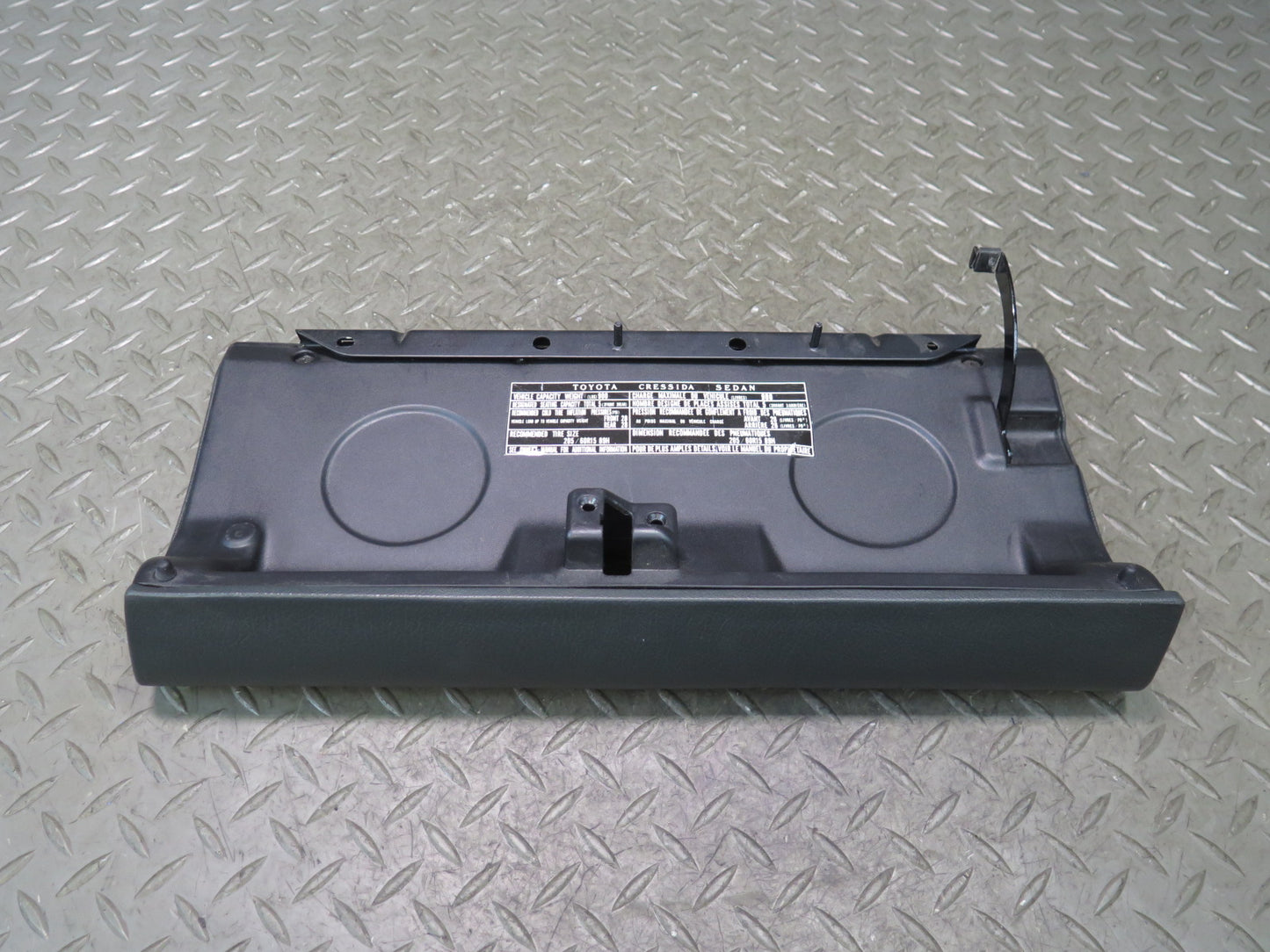 84-86 Toyota Cressida MX73 Sedan Dash Glove Box Compartment Storage Door Lid OEM