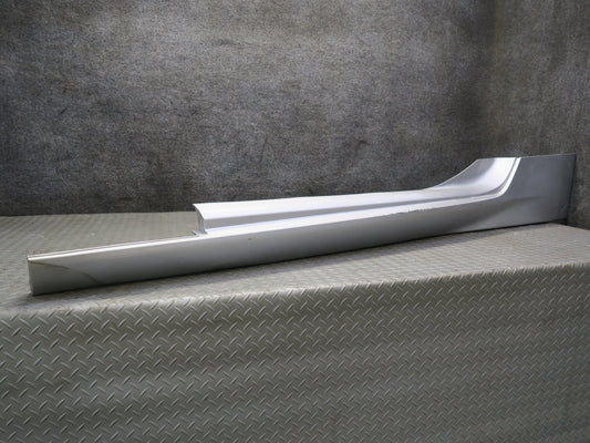 09-20 Nissan Z34 370Z Left Driver Side Skirt Rocker Panel Silver OEM