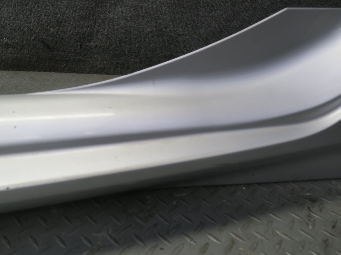 09-20 Nissan Z34 370Z Left Driver Side Skirt Rocker Panel Silver OEM