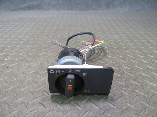 86-91 Mercedes W126 420SEL 560SEL Headlight Fog Light Knob Switch w Trim OEM