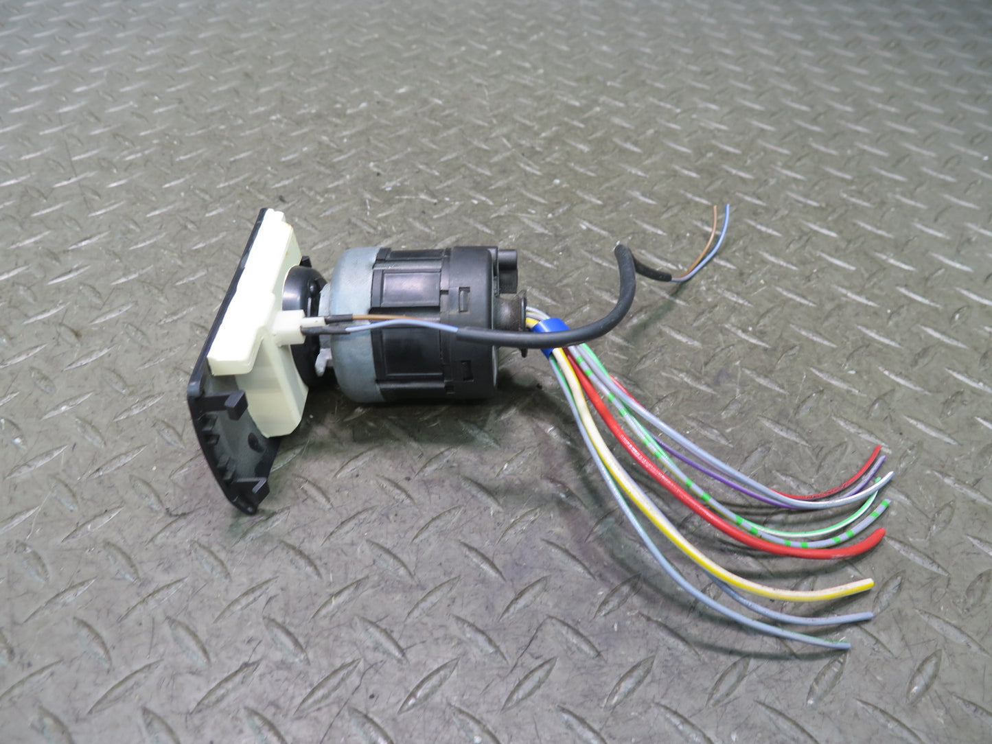86-91 Mercedes W126 420SEL 560SEL Headlight Fog Light Knob Switch w Trim OEM