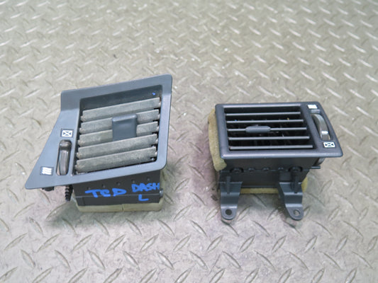 84-86 Toyota Cressida MX73 Dash Front Left & Right A/C Air Vent Grille Set OEM