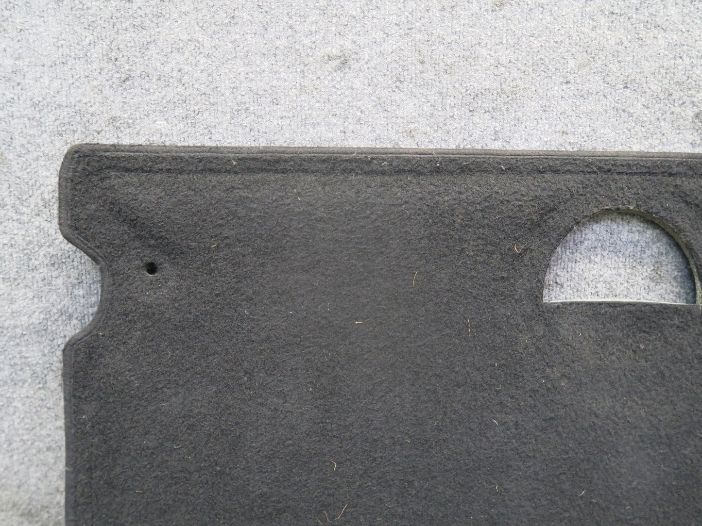 03-06 Chevrolet SSR  Rear Trunk Lid Carpet Liner Cover Black 15118526 OEM