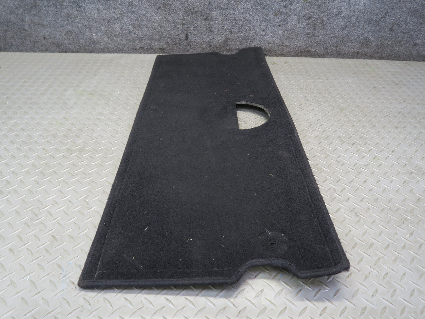 03-06 Chevrolet SSR  Rear Trunk Lid Carpet Liner Cover Black 15118526 OEM
