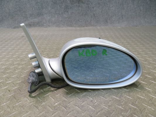 2001-2006 BMW E46 M3 Right Door Exterior Side View Heated Mirror Titan Silver