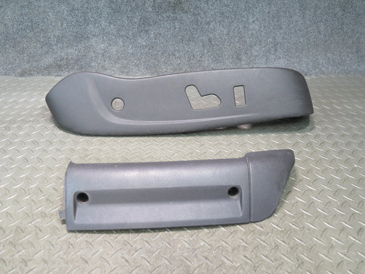 03-06 Chevrolet SSR Set of 2 Front Right Seat Trim Cover Panel Black OEM