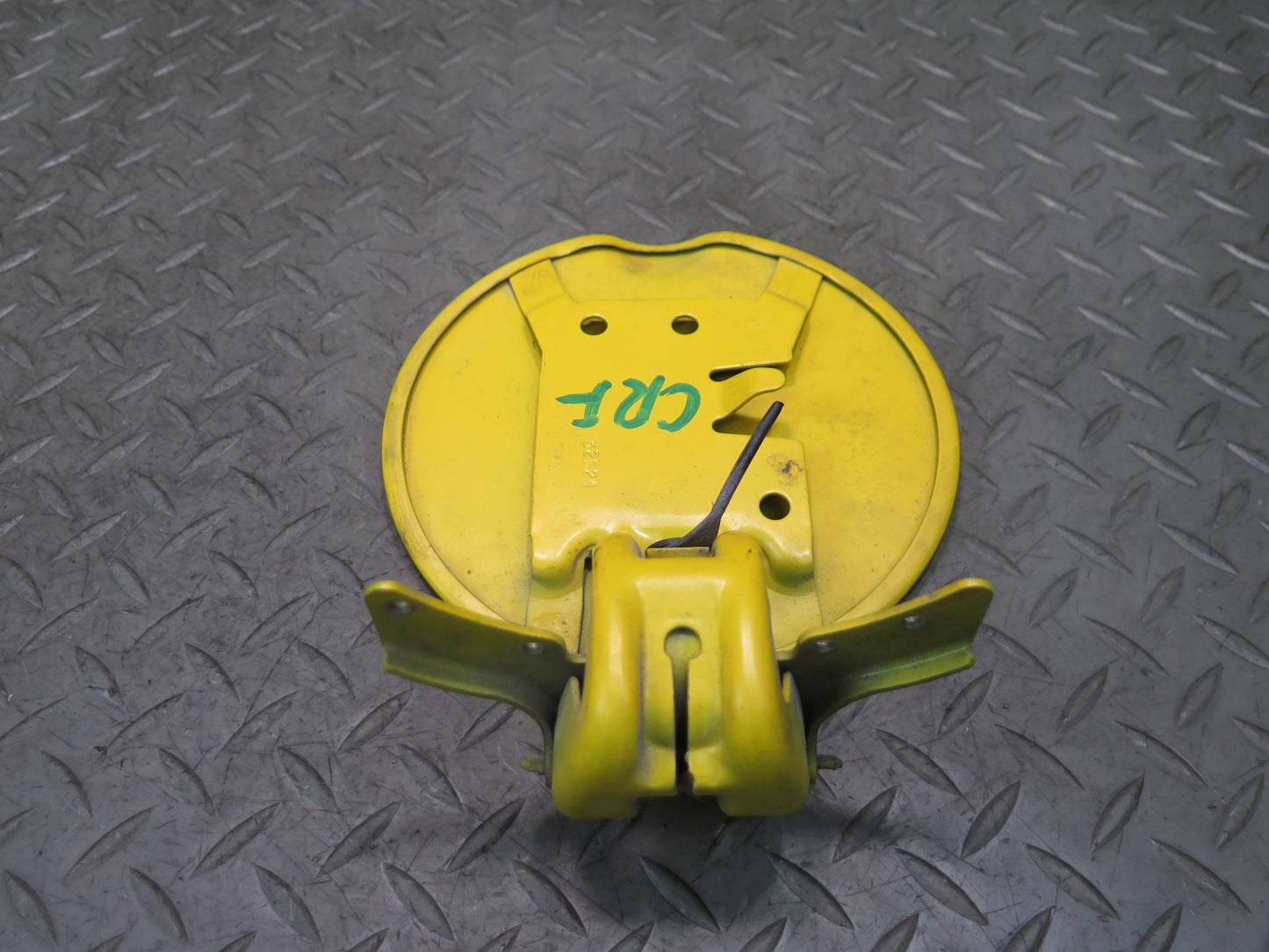 03-06 Chevrolet SSR  Fuel Tank Filler Door Lid Cover Yellow OEM