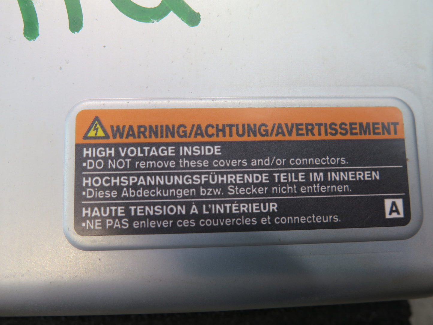 2014 Infiniti QX60 Hybrid Power Inverter Converter Module 292A0-3KY0A