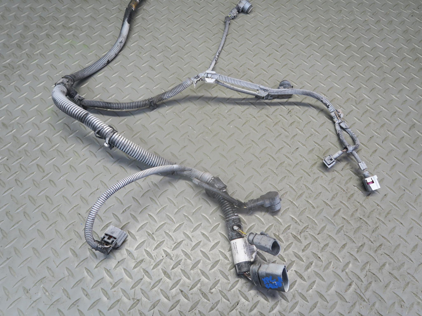 03-10 Porsche Cayenne 957 Front Bumper PDC Parking Distance Sensor Wiring Set