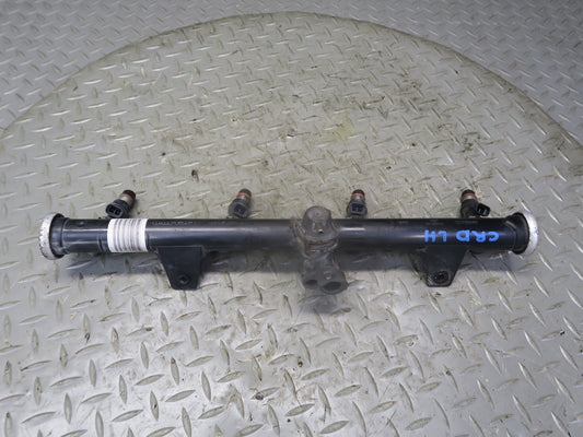 03-04 Chevrolet SSR V8 5.3L Left Fuel Rail Pipe w Injectors Assy 49K Miles OEM
