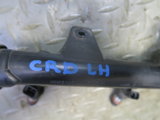 03-04 Chevrolet SSR V8 5.3L Left Fuel Rail Pipe w Injectors Assy 49K Miles OEM