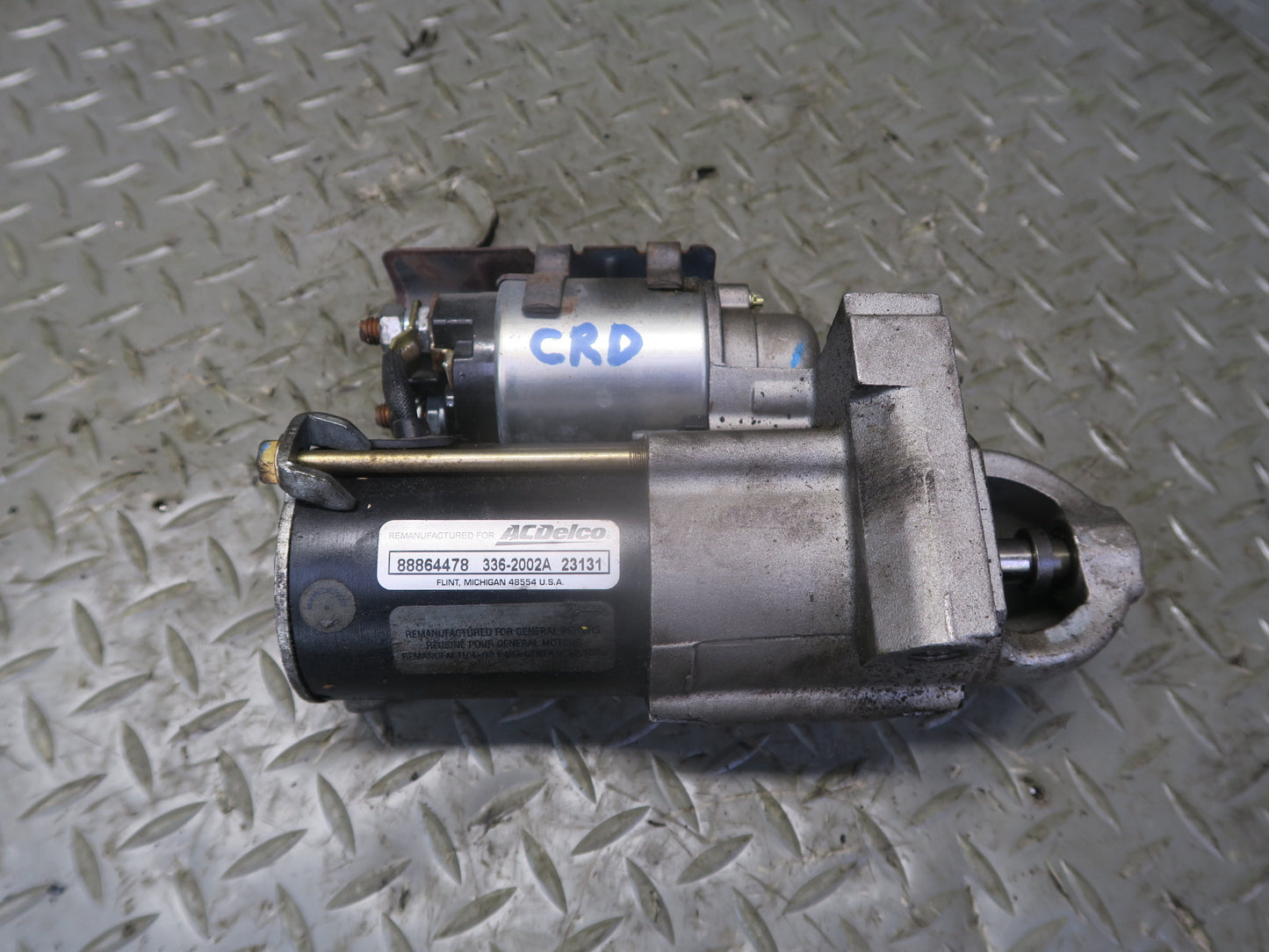 03-04 Chevrolet SSR V8 5.3L LM4 Engine Starter Motor 49K Miles 88864478 OEM