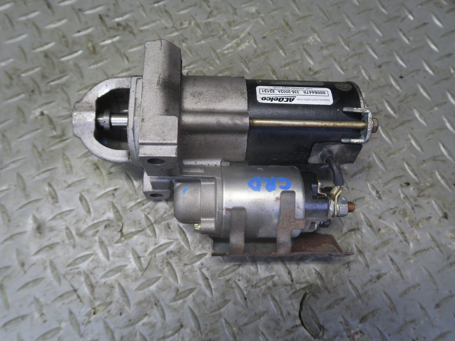 03-04 Chevrolet SSR V8 5.3L LM4 Engine Starter Motor 49K Miles 88864478 OEM