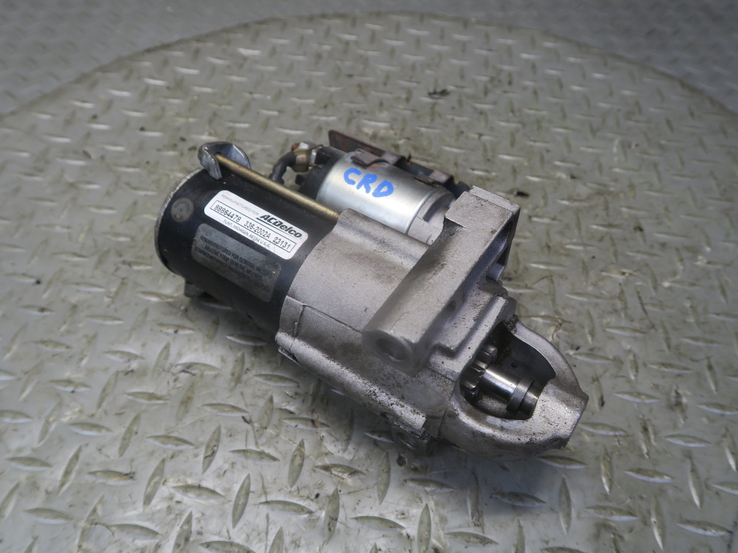 03-04 Chevrolet SSR V8 5.3L LM4 Engine Starter Motor 49K Miles 88864478 OEM