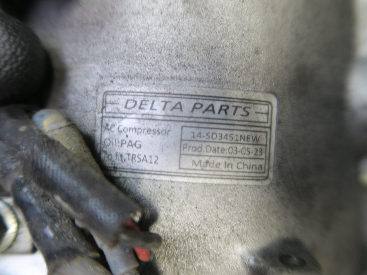 03-04 Chevrolet SSR V8 5.3L A/C Air Condition Compressor Delta Parts