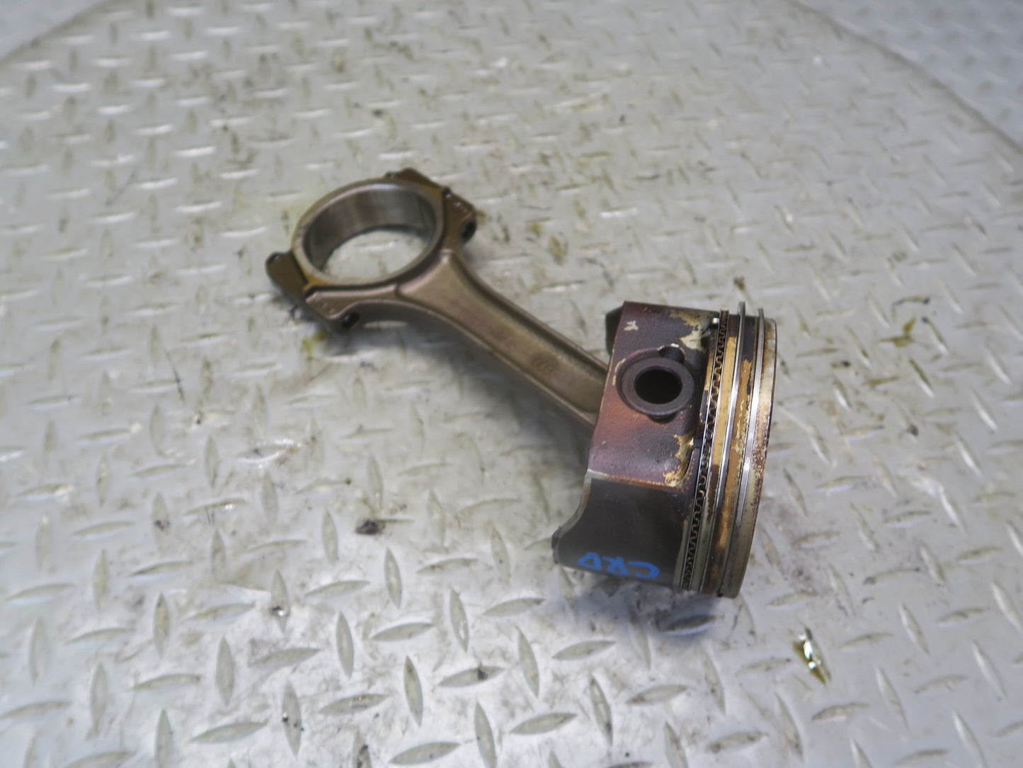 03-04 Chevrolet SSR 5.3L Set of 8 Engine Piston w Connecting Rod 49K Miles OEM