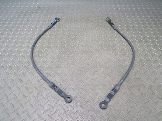 03-06 Chevrolet SSR Rear Trunk Tailgate BED Left & Right Cable Strap Set OEM