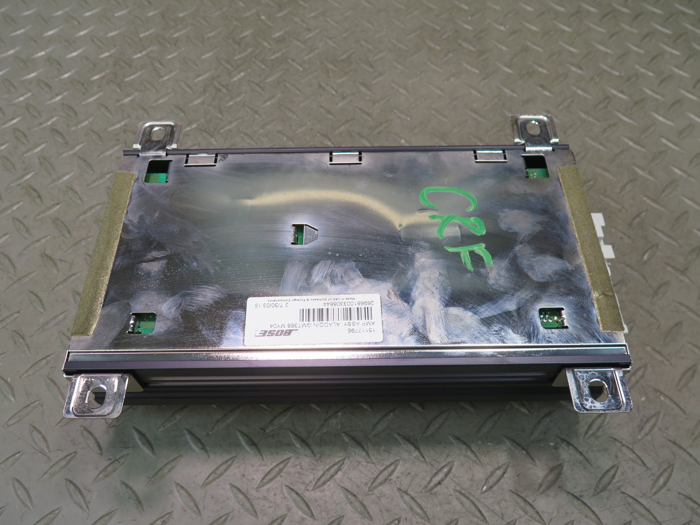 03-06 Chevrolet SSR Bose Radio Speaker Amplifier 15117796 OEM