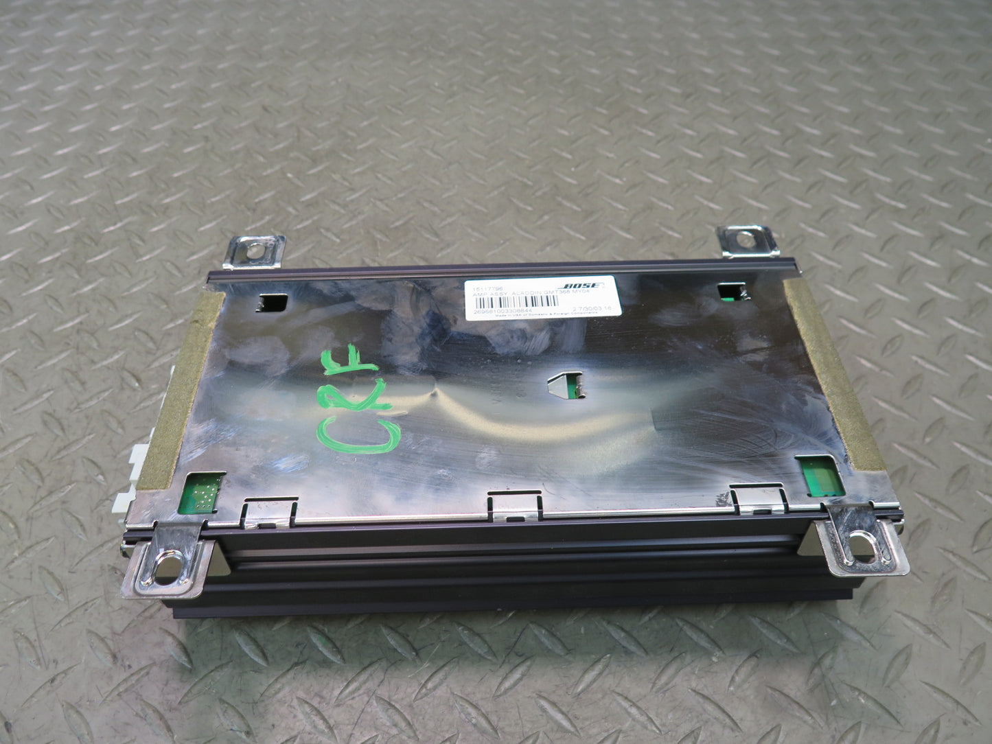 03-06 Chevrolet SSR Bose Radio Speaker Amplifier 15117796 OEM
