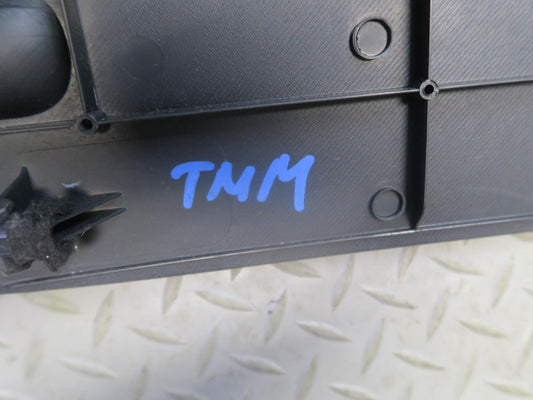 00-05 Toyota MR2 Spyder ZZW30L Rear Convertible Trim Cover Panel Black OEM